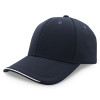 Tempo Trim Caps Navy White
